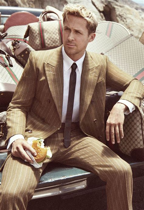 ryan gosling gucci sunglasses|Ryan Gosling Gucci suit.